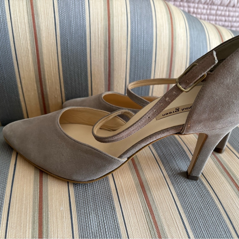 Paul Green Taupe Heels - Picture 2 of 8